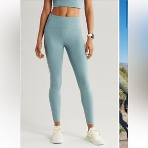 Zella high waisted leggings grey thunder size M